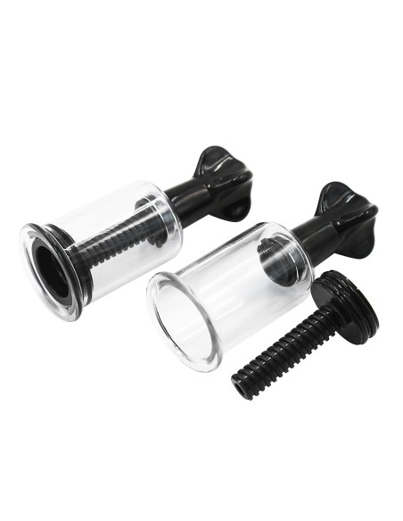 Twist nipples black 21 mm