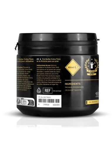 Buttr Fist Gel 500ml Huile Anal | FetishXplore