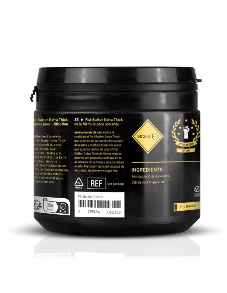 Buttr Fist Gel 500ml Huile Anal | FetishXplore