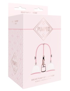 MEDIUM Breast Pump - Pink Gold 2