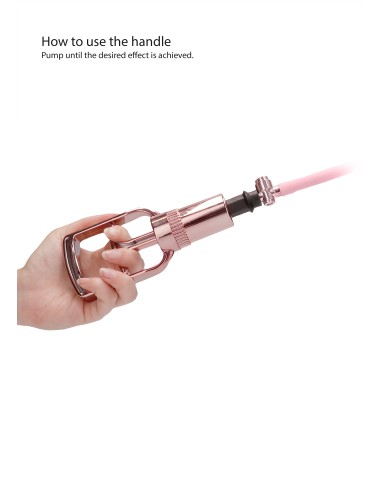 MEDIUM Breast Pump - Pink Gold