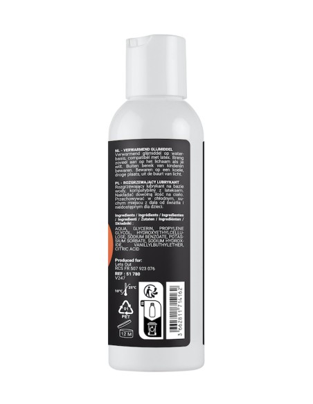 Lubrifiant Effet Chaud Sensualube Warming 150ml | FetishXplore