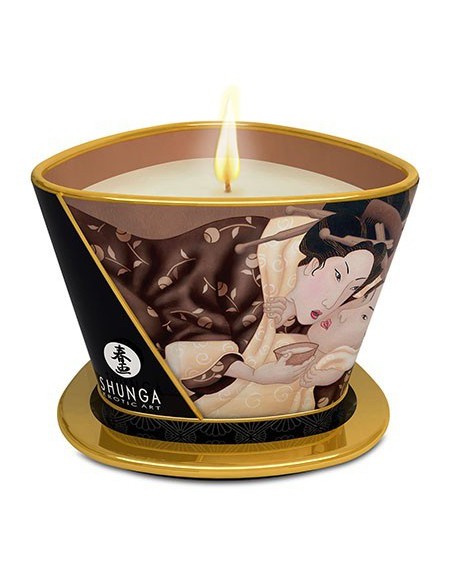 Chandelle Massage Chocolat Enivrant 170ml | FetishXplore