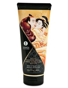 Crème Massage Amande Comestible 200ml | FetishXplore