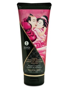 Crème Massage Framboise Comestible 200ml | FetishXplore