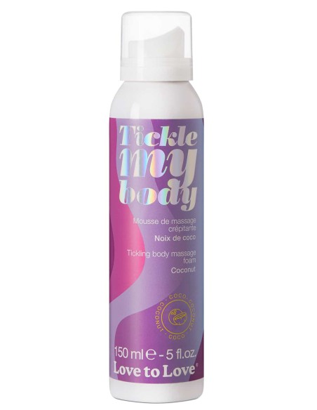 Tickel My Body Coconut Massage Foam 150ml