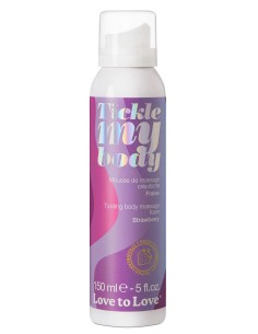 Mousse Crépitante Fraise 150ml | FetishXplore