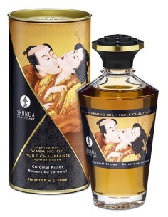 Huile Chauffante Caramel 100ml | FetishXplore