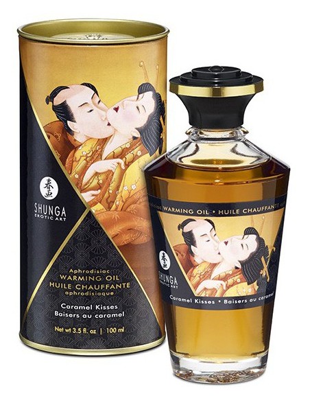 Huile Chauffante Caramel 100ml | FetishXplore