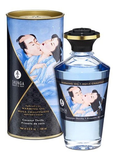 Huile Chauffante Frisson Coco 100ml | FetishXplore