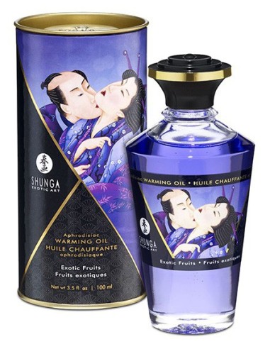 Huile Chauffante Fruits Exotiques 100ml | FetishXplore