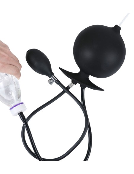 Plug Gonflable Butt Enema 12 x 11cm | FetishXplore