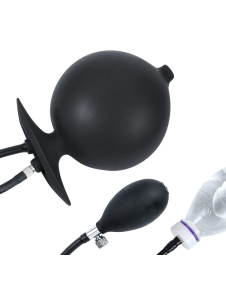 Plug Gonflable Butt Enema 12 x 11cm | FetishXplore