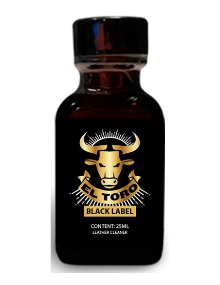 Poppers El Toro Black Label 25ml | FetishXplore