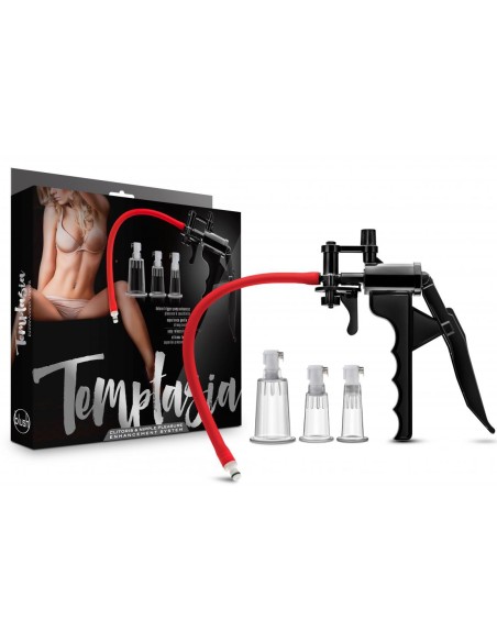 Kit Pompes Tétons Temptasia 3 Cyl. | FetishXplore