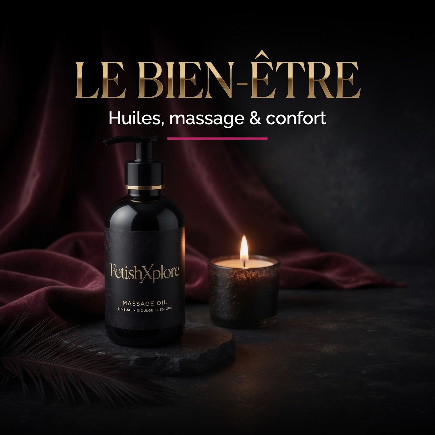 Accessoires BDSM Accueil Fetishxplore